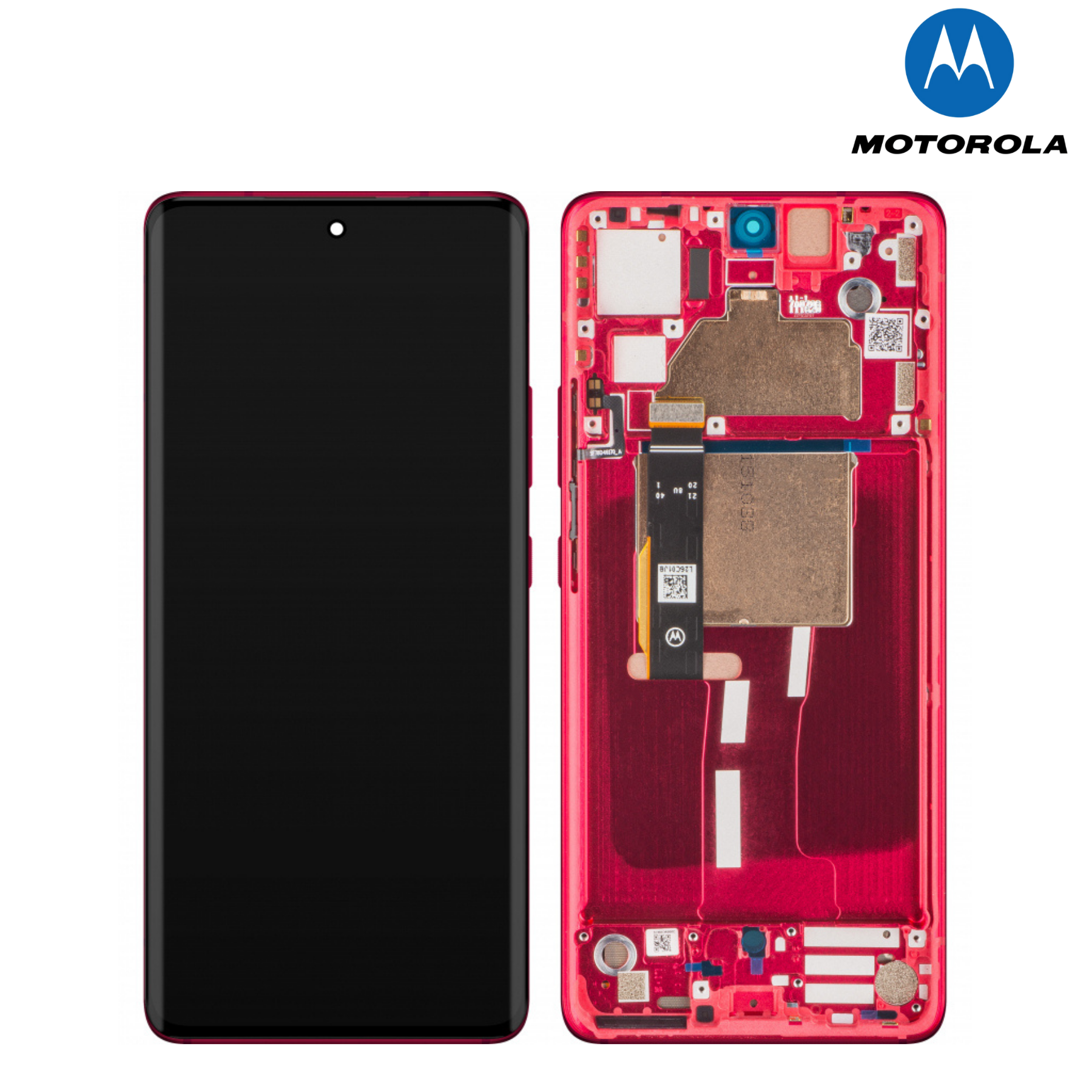 LCD Display Module for Motorola Moto G56, Black Oyster